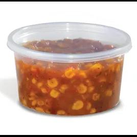 HomeFresh® Deli Container Base 12 OZ PP Clear Round 500/Case