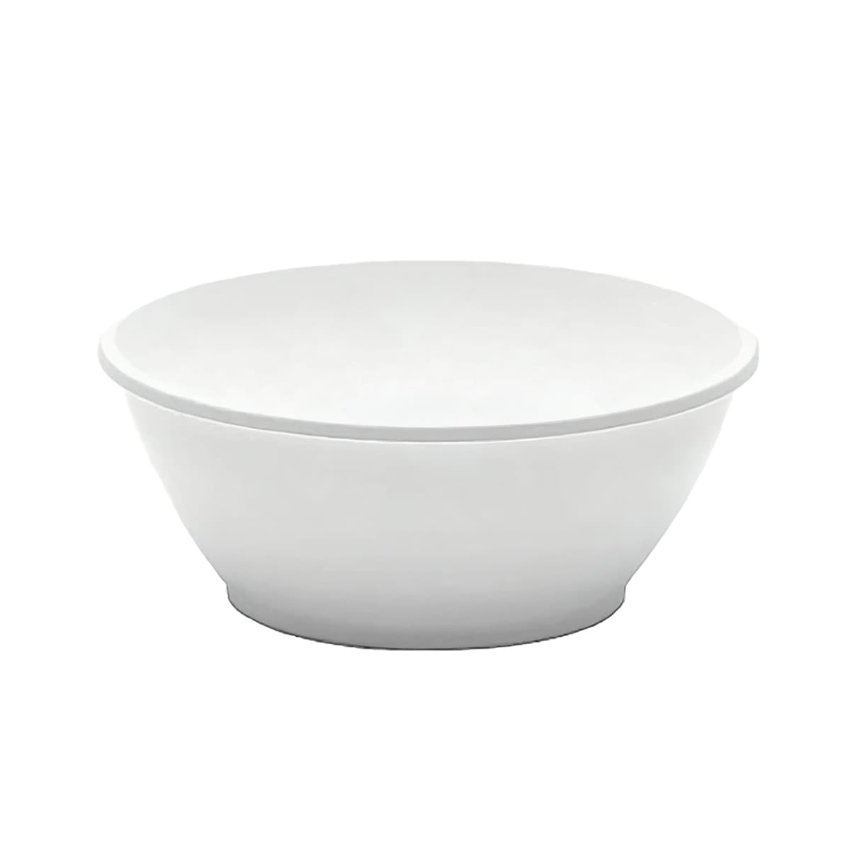 WNA Dessert Container Base 6 OZ Plastic White Round High Heat 1000/Case