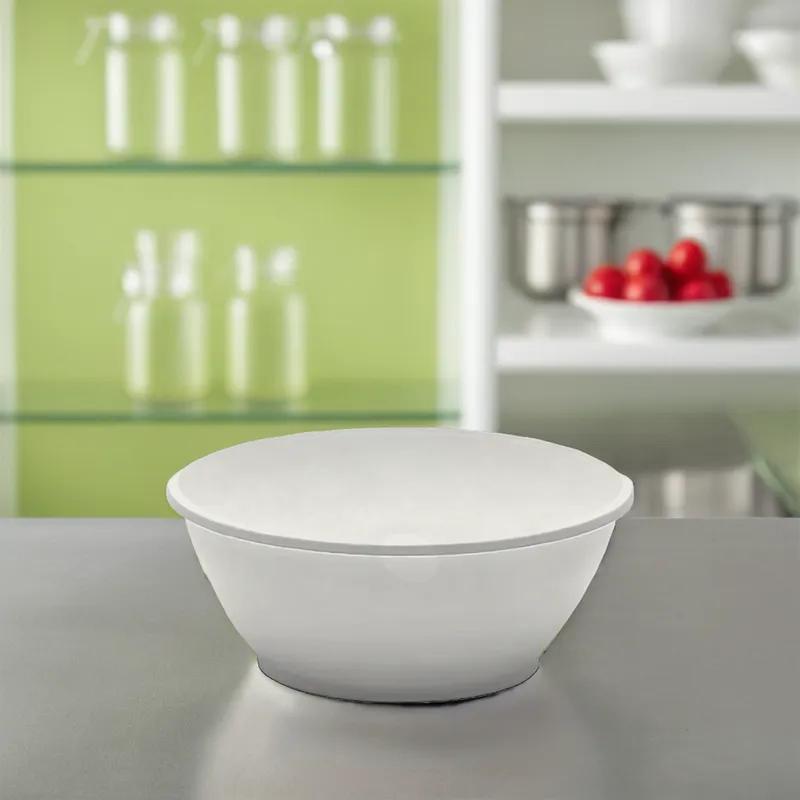 WNA Dessert Container Base 6 OZ Plastic White Round High Heat 1000/Case