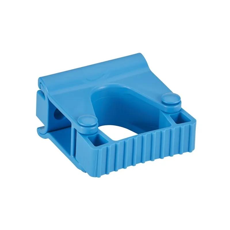 Vikan® Wall Bracket System 3.2X3.4X1.9 IN Blue PP TPE Rubber Polyamide Hygienic Grip Band Module For 1-3 Tools 1/Each
