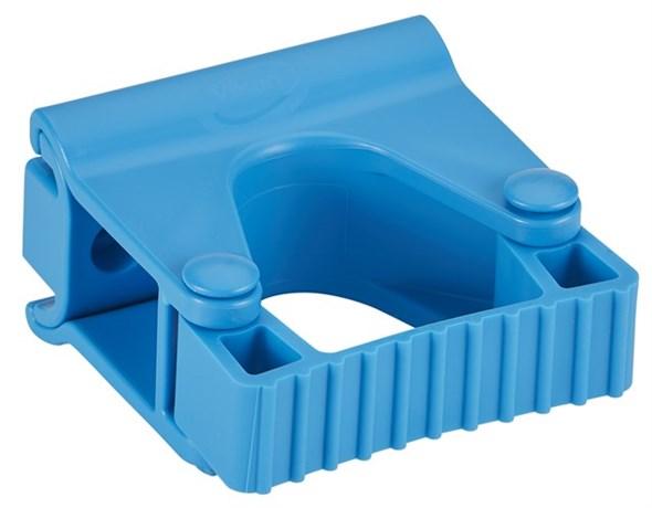 Vikan® Wall Bracket System 3.2X3.4X1.9 IN Blue PP TPE Rubber Polyamide Hygienic Grip Band Module For 1-3 Tools 1/Each