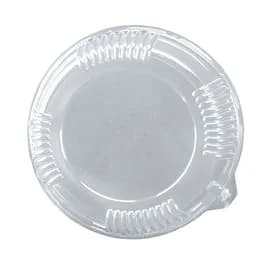 WNA Lid Dome PET Clear For Plate Unhinged 180/Case