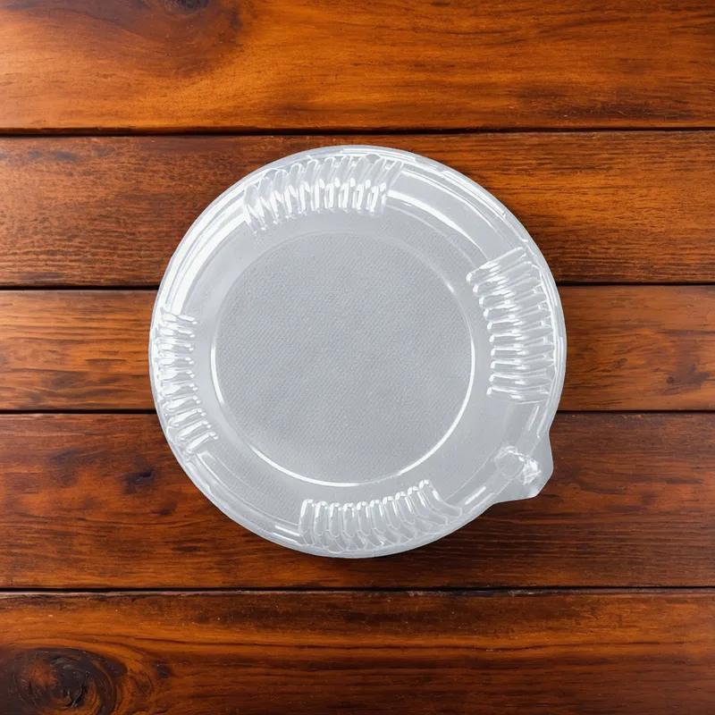 WNA Lid Dome PET Clear For Plate Unhinged 180/Case