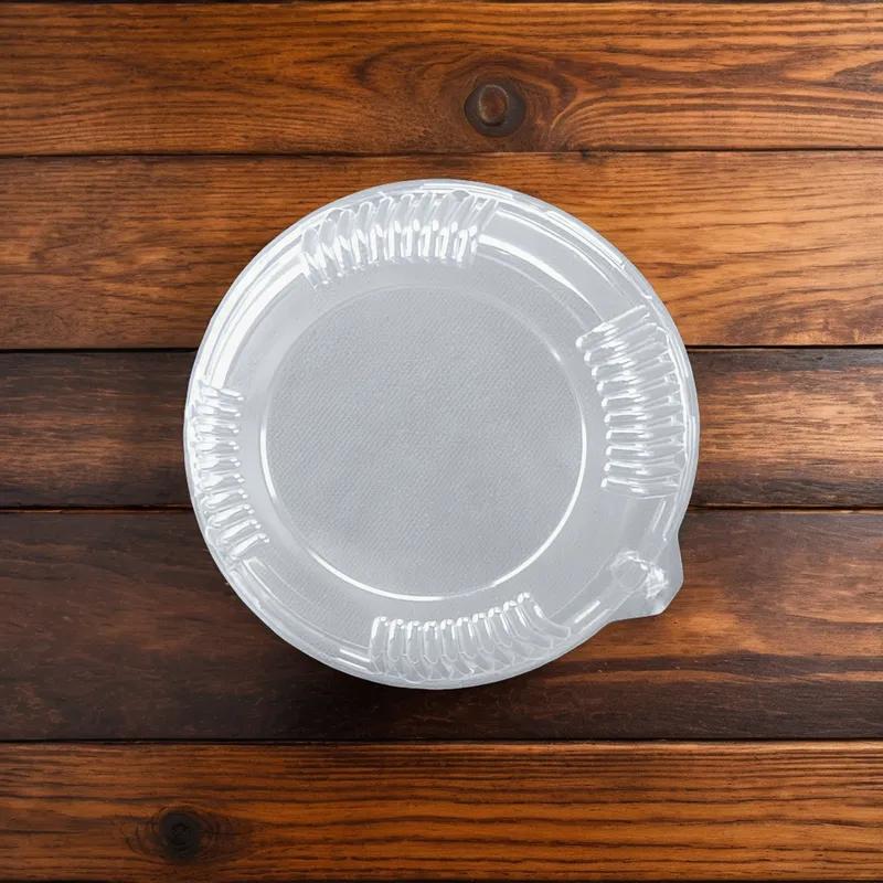 WNA Lid Dome PET Clear For Plate Unhinged 180/Case