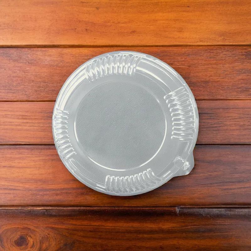 WNA Lid Dome PET Clear For Plate Unhinged 180/Case