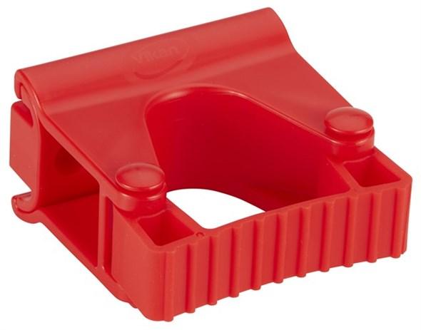 Vikan® Wall Bracket System 3.2X3.4X1.9 IN Red PP TPE Rubber Polyamide Hygienic Grip Band Module For 1-3 Tools 1/Each