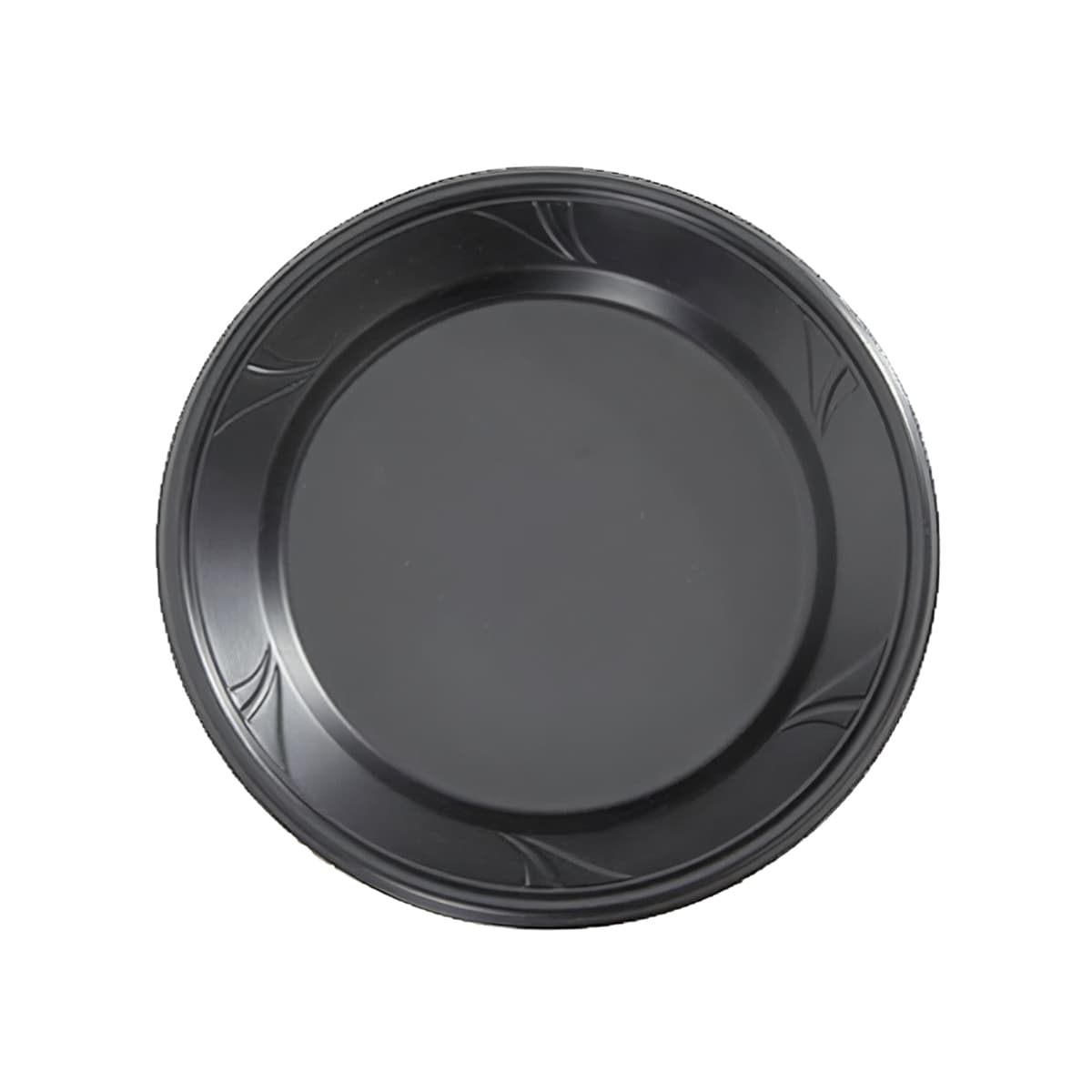 WNA Plate 6 IN PP Black 800/Case