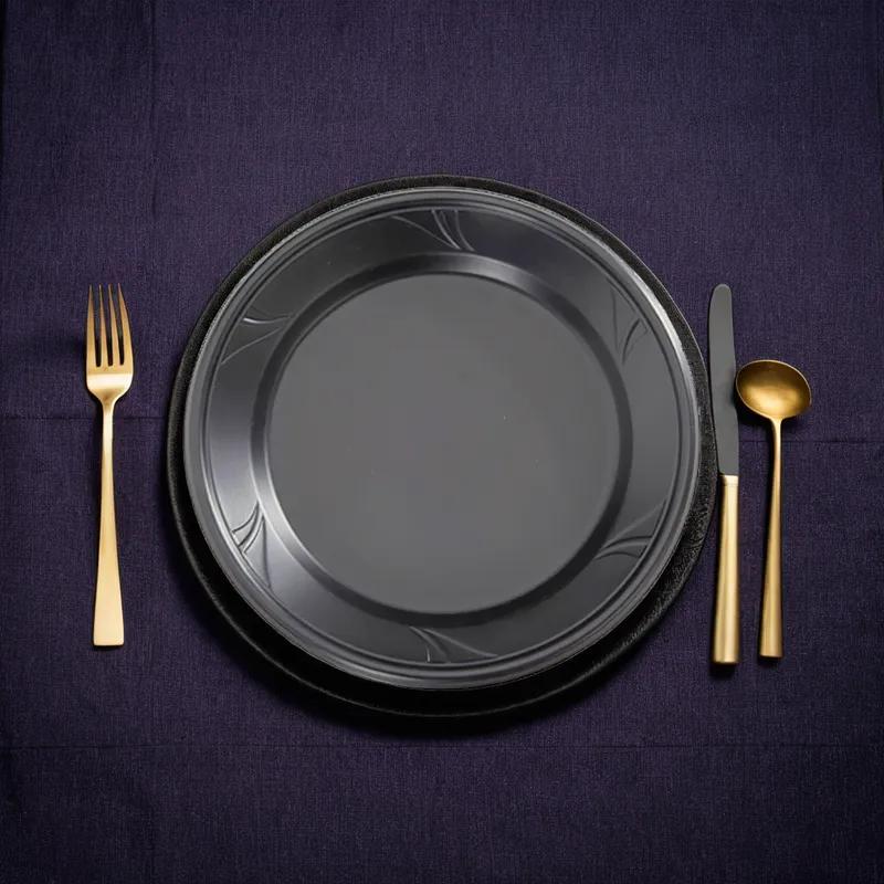 WNA Plate 9 IN PP Black 400/Case