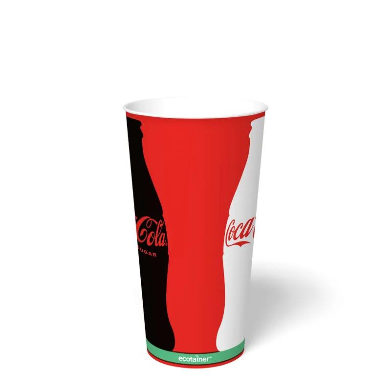 Cup 22 OZ Paper Coke 1000/Case