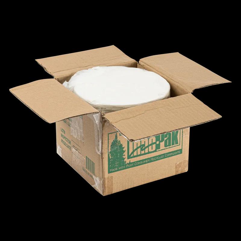 Lid Paper White For 130 OZ Bucket & Tub Venting Holes 200/Case