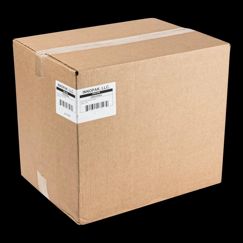 Dinner Take-Out Box 9X5X3 IN SBS Paperboard White Fast Top Automatic Bottom 400/Case