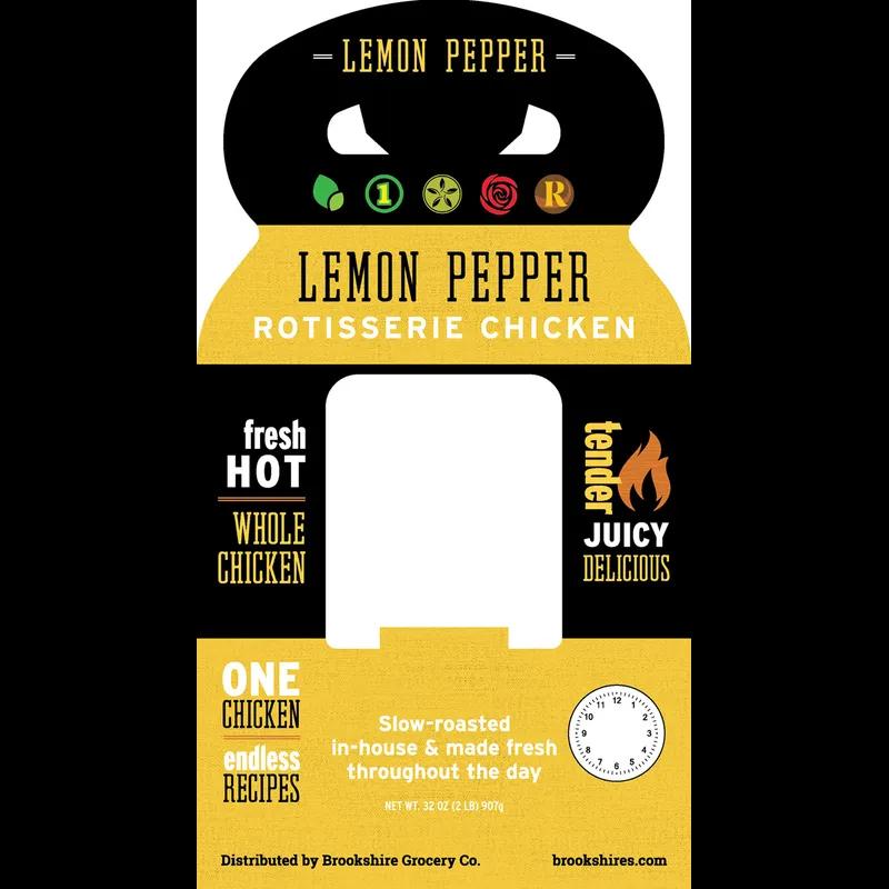 Lemon Pepper Package Sleeve 5.5 IN 4 Color 18 PT 350/Case