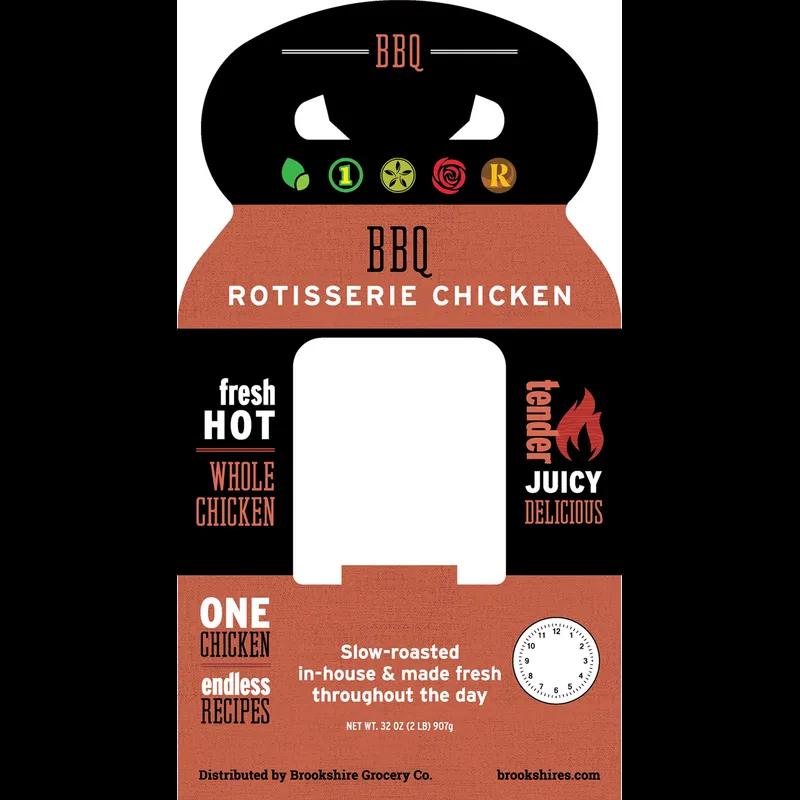 BBQ Package Sleeve 5.5 IN 4 Color 18 PT 350/Case