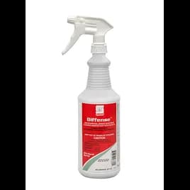 Diffense® Clean Floral One-Step Disinfectant 1 QT Multi Surface Alkaline RTU Sporicidal 12/Case