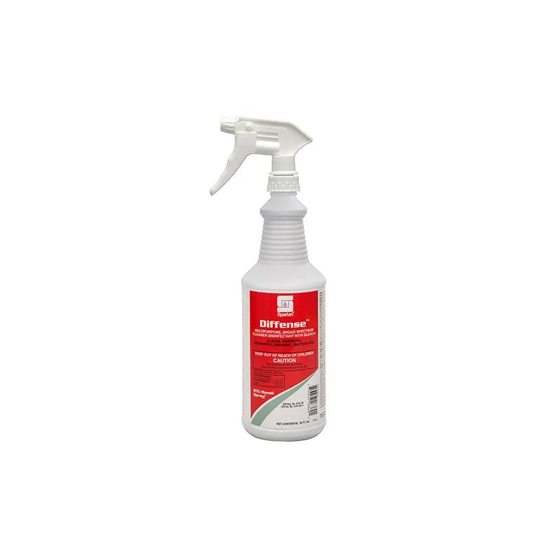 Diffense® Clean Floral One-Step Disinfectant 1 QT Multi Surface Alkaline RTU Sporicidal 12/Case