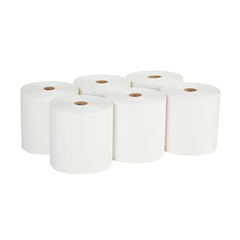 Pacific Blue Select Roll Paper Towel Universal 7.87IN X1000FT 1PLY White 1000 Sheets/Roll 6 Rolls/Case 6000 Sheets/Case