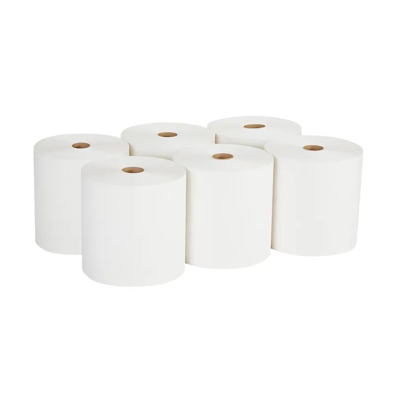 Pacific Blue Select Roll Paper Towel Universal 7.87IN X1000FT 1PLY White 1000 Sheets/Roll 6 Rolls/Case 6000 Sheets/Case