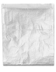 Bagcraft® Bag 6.5X1.5X6 IN Foil-Lined Paper Silver White Unprinted Insulated 1000/Case