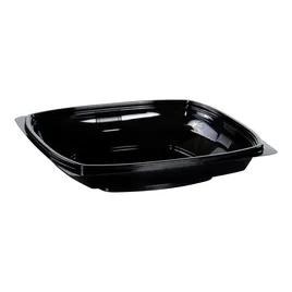 Polar Pak® Bowl & Lid Combo Large (LG) 32 OZ Plastic Black Square 150/Case