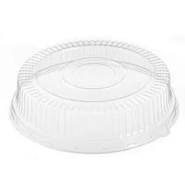 Polar Pak® Ebony Lid Dome 18X3.5 IN 1 Compartment PET Clear Round For Bakery Container Unhinged 50/Case