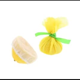 Lemon Wedge Bag White Elastic 2500/Case