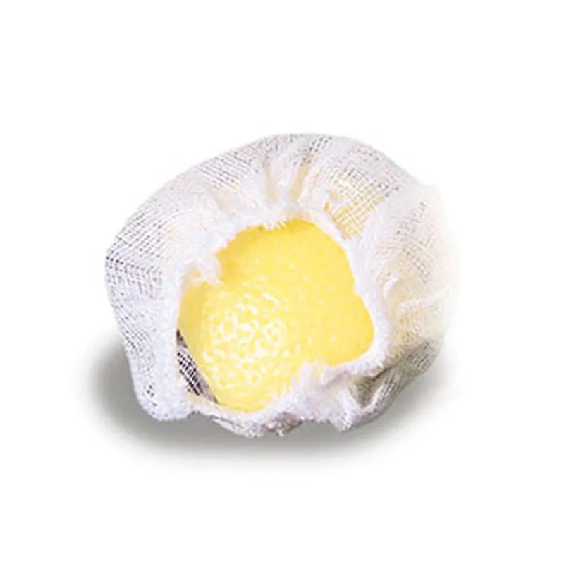 Lemon Wedge Bag White Elastic 2500/Case