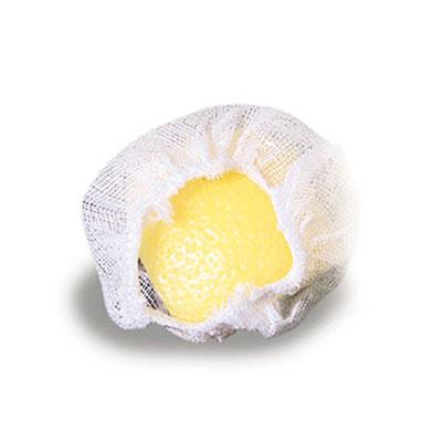 Lemon Wedge Bag White Elastic 2500/Case