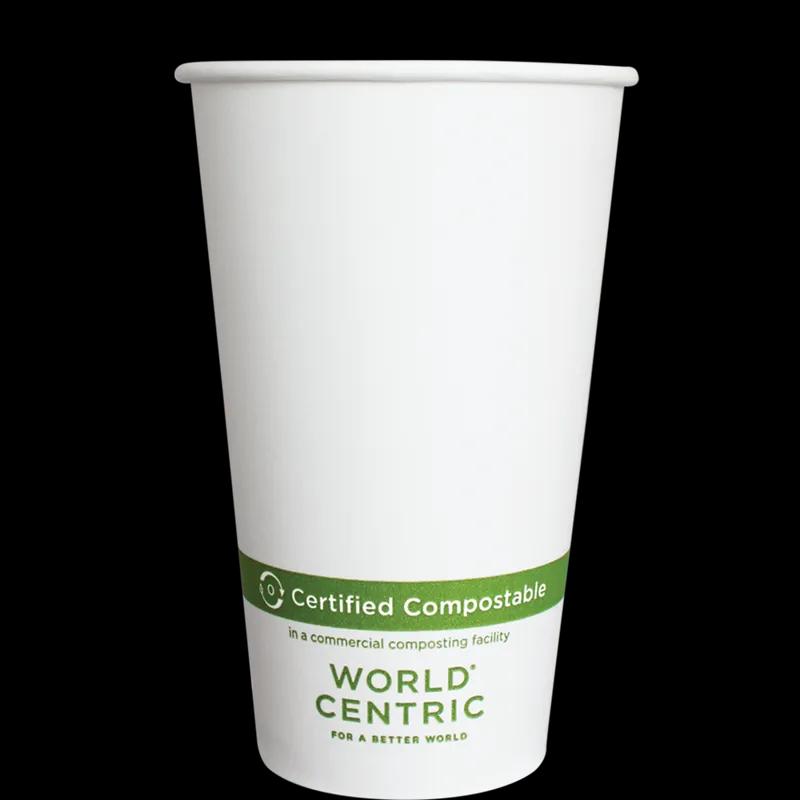 Hot Cup 16 OZ PLA Paper Kraft 1000/Case