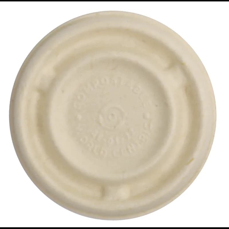 Lid Pulp Fiber For 2 OZ Souffle & Portion Cup 2000/Case