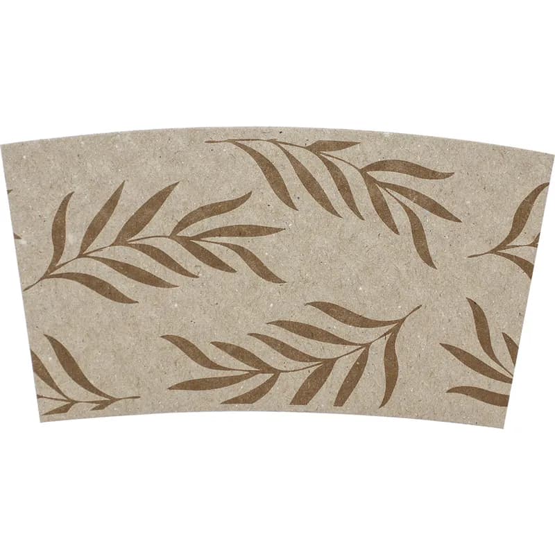 Cup Sleeve 4.9X2.5 IN PCF Kraft For 10-24 OZ 1000/Case