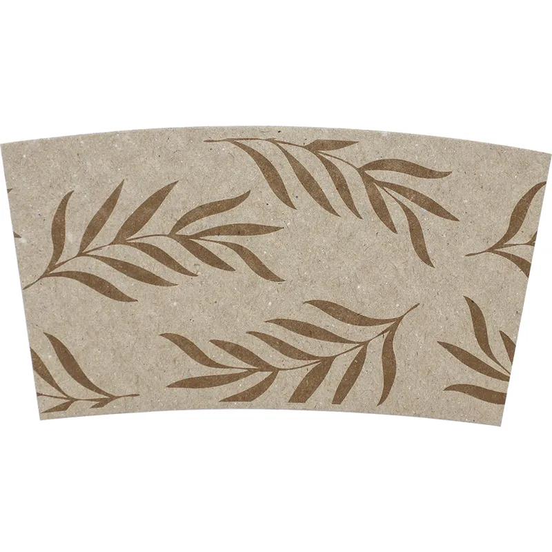 Cup Sleeve 4.9X2.5 IN PCF Kraft For 10-24 OZ 1000/Case