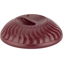 Dinex® Turnbury® Plate Cover 10X2.88 IN PP Cranberry Insulated 12/Case
