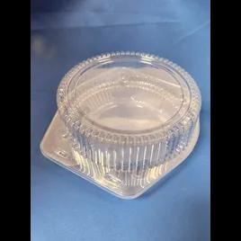 Pie Hinged Container With High Dome Lid 8X3.5 IN OPS Clear Round 100/Case