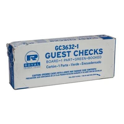 Guest Check Board Green 14 Line 2500/Case