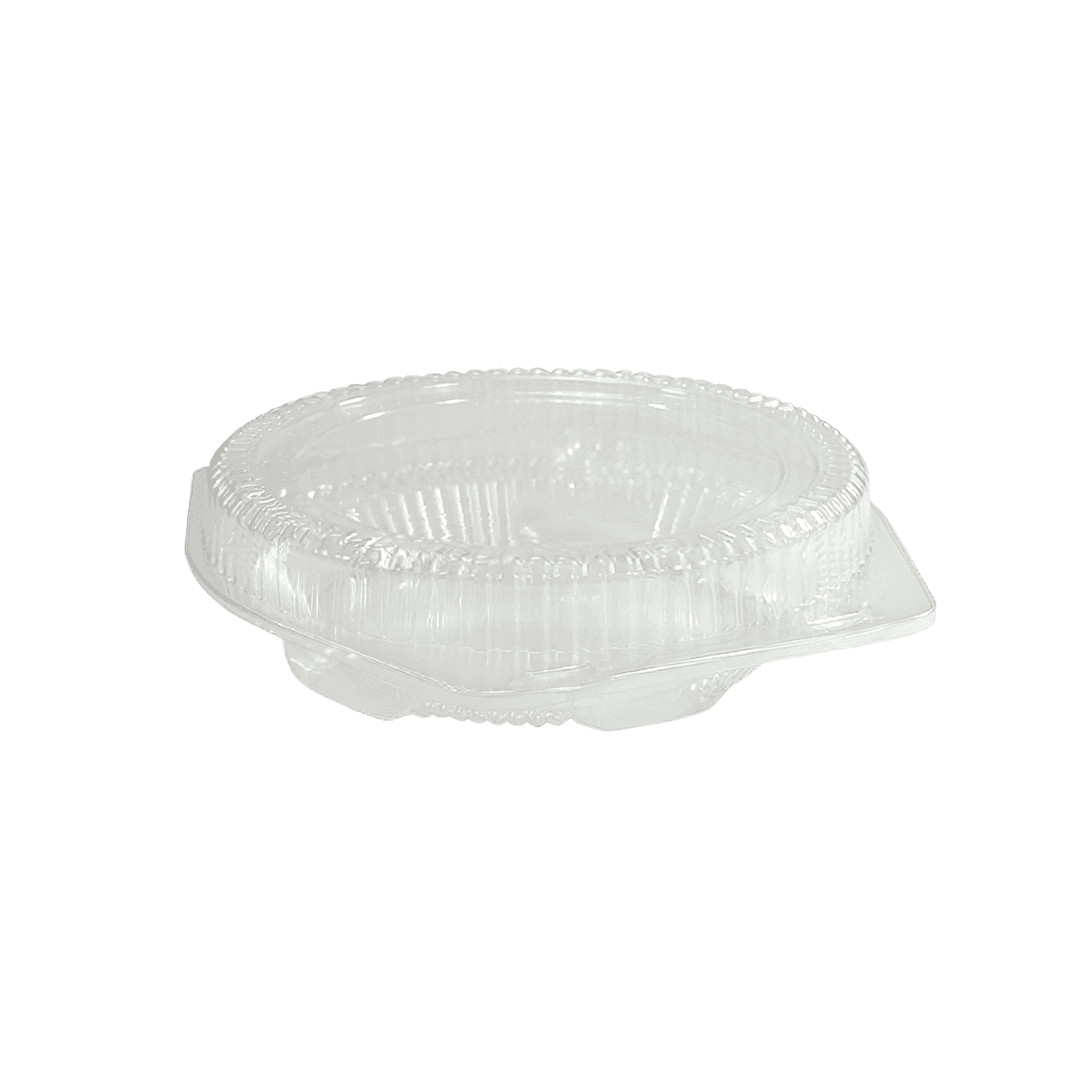 Pie Hinged Container With Dome Lid 9X2.875 IN OPS Clear Round Shallow 100/Case