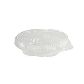 Pie Hinged Container With Dome Lid 9X2.875 IN OPS Clear Round Shallow 100/Case