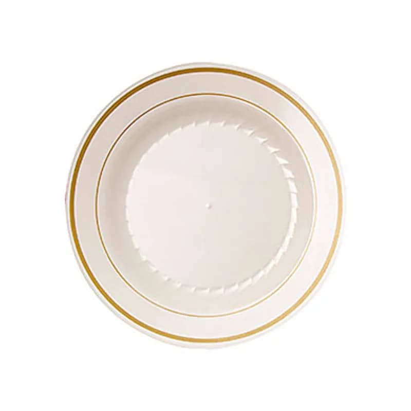WNA Plate 6 IN PS Ivory Round 1/Case