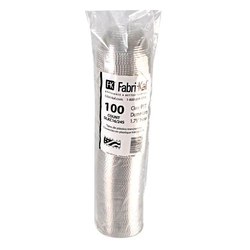 Lid Dome 4X1.5 IN PET Clear For Cup 1000/Case