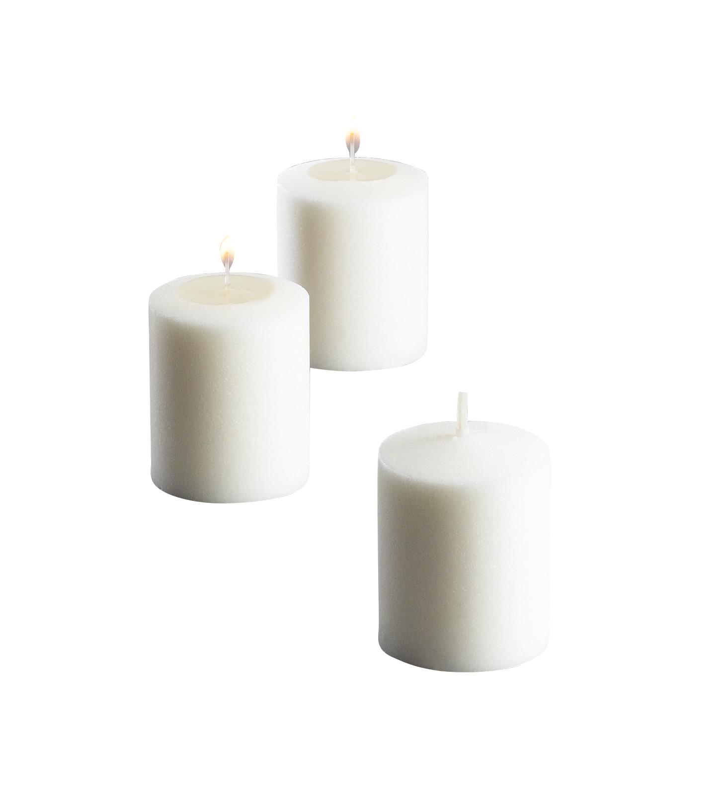 Votive Candle 15-HR Wax Cream 144/Case