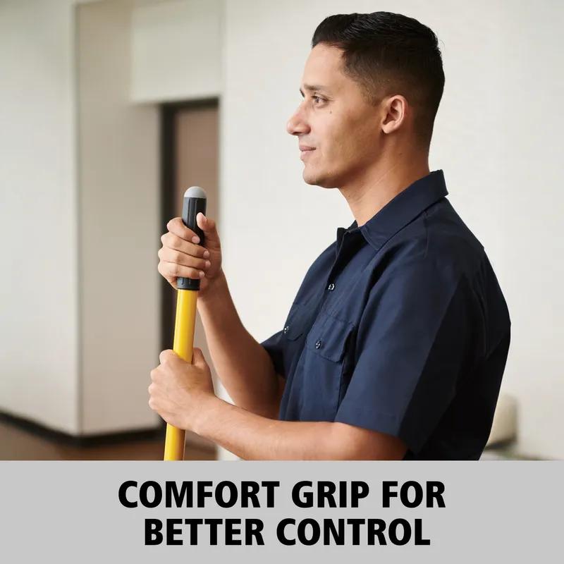 Hygen™ Mop Handle 58IN Yellow Aluminum Quick Connect 1/Each