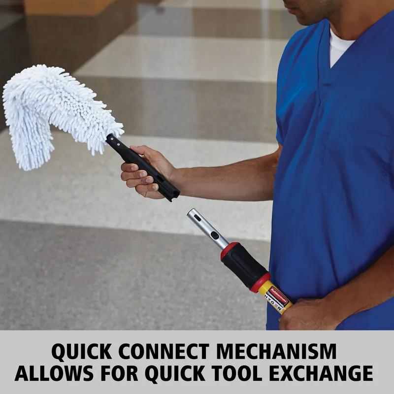 Hygen™ Mop Handle 58IN Yellow Aluminum Quick Connect 1/Each