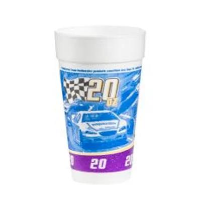 Dart® J Cup® Cup Insulated 20 OZ Polystyrene Foam Purple Stock Print 500/Case