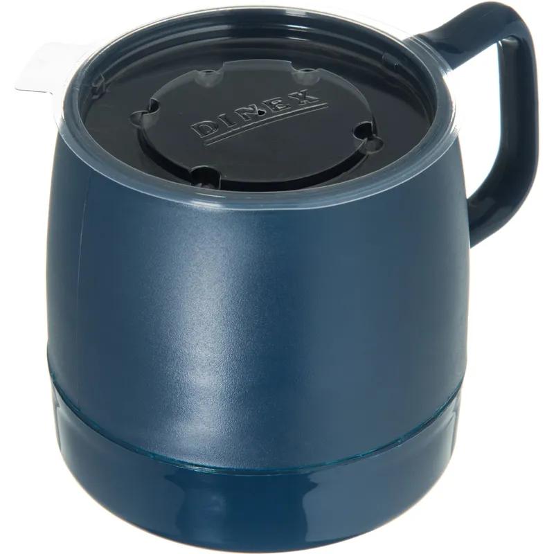 Dinex® Lid Flat PS Translucent For 8-10-9.5-20 OZ Cup No Hole 2000/Case