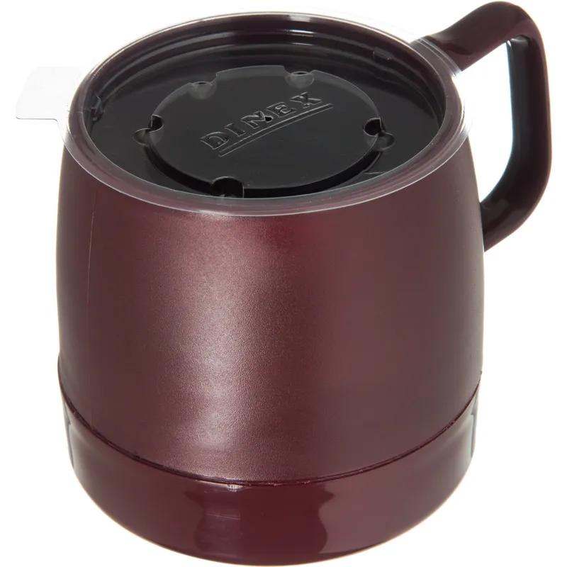 Dinex® Lid Flat PS Translucent For 8-10-9.5-20 OZ Cup No Hole 2000/Case