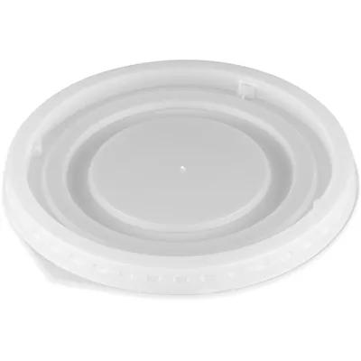 Dinex® Alladin Lid Flat PS Translucent For 8-12 OZ Bowl 1000/Case