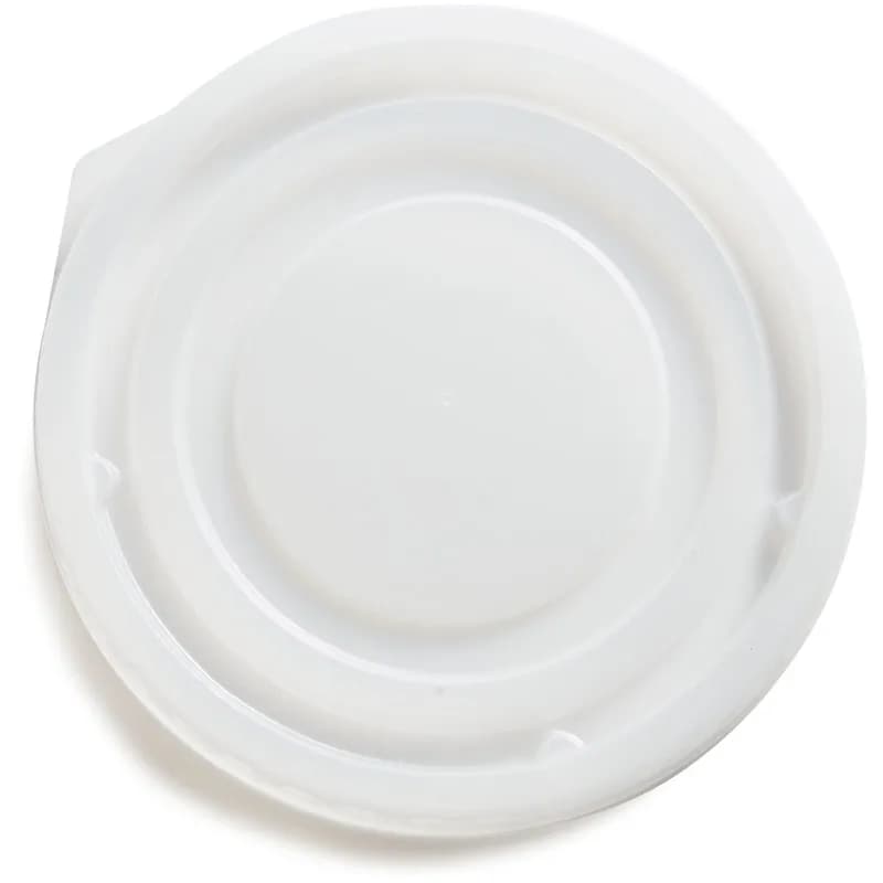 Dinex® Alladin Lid Flat PS Translucent For 8-12 OZ Bowl 1000/Case