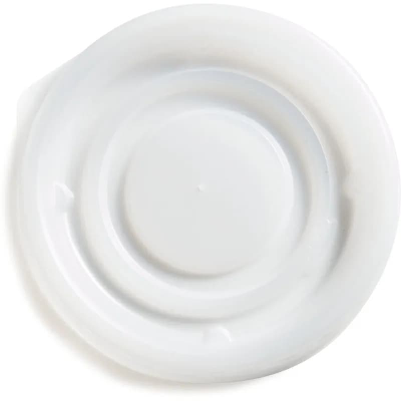 Dinex® Alladin Lid Flat PS Translucent For 8-12 OZ Bowl 1000/Case