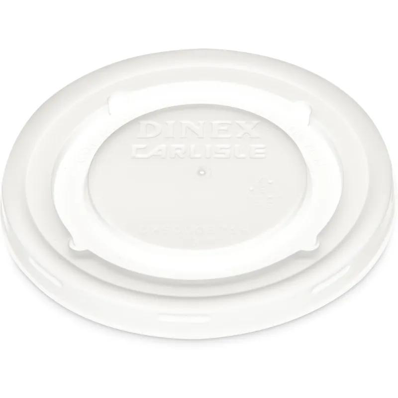 Dinex® Fenwick Lid Flat PS Translucent For Mug Cup 1500/Case