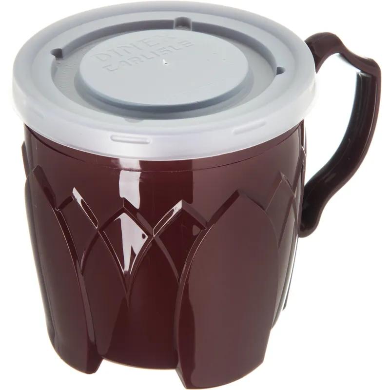 Dinex® Fenwick Lid Flat PS Translucent For Mug Cup 1500/Case