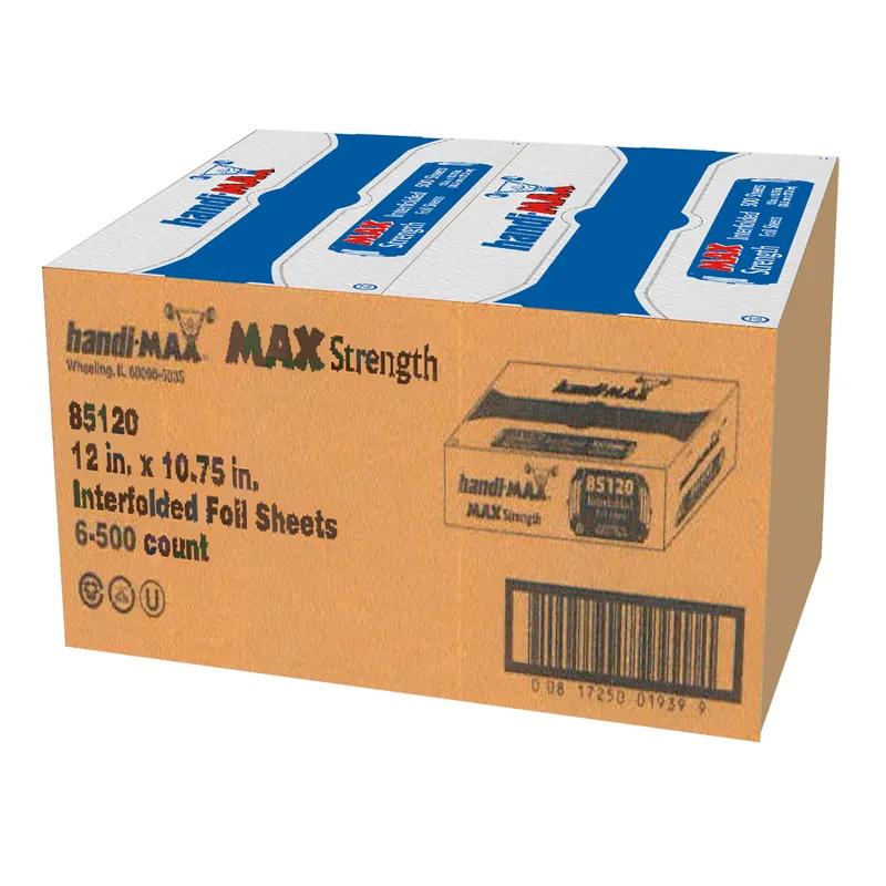 Handi-Max Foil Sheets 12X10.75 IN Aluminum Pop-Up 3000/Case